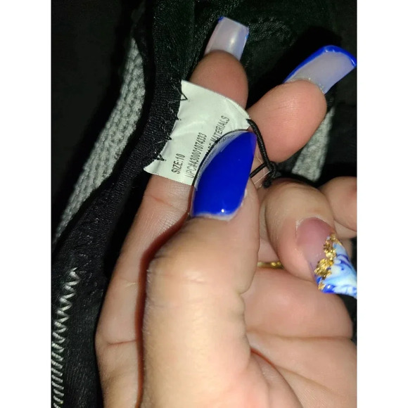 OT Revolution Mens Black/Silver Mesh Slip-On Comfortable Swim Shoes Size 10 (DD) - Picture 6 of 6